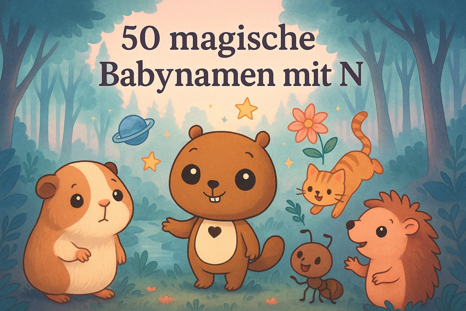 đ 50 magische Babynamen mit N â Bedeutung, Planet, Pflanze & Krafttier