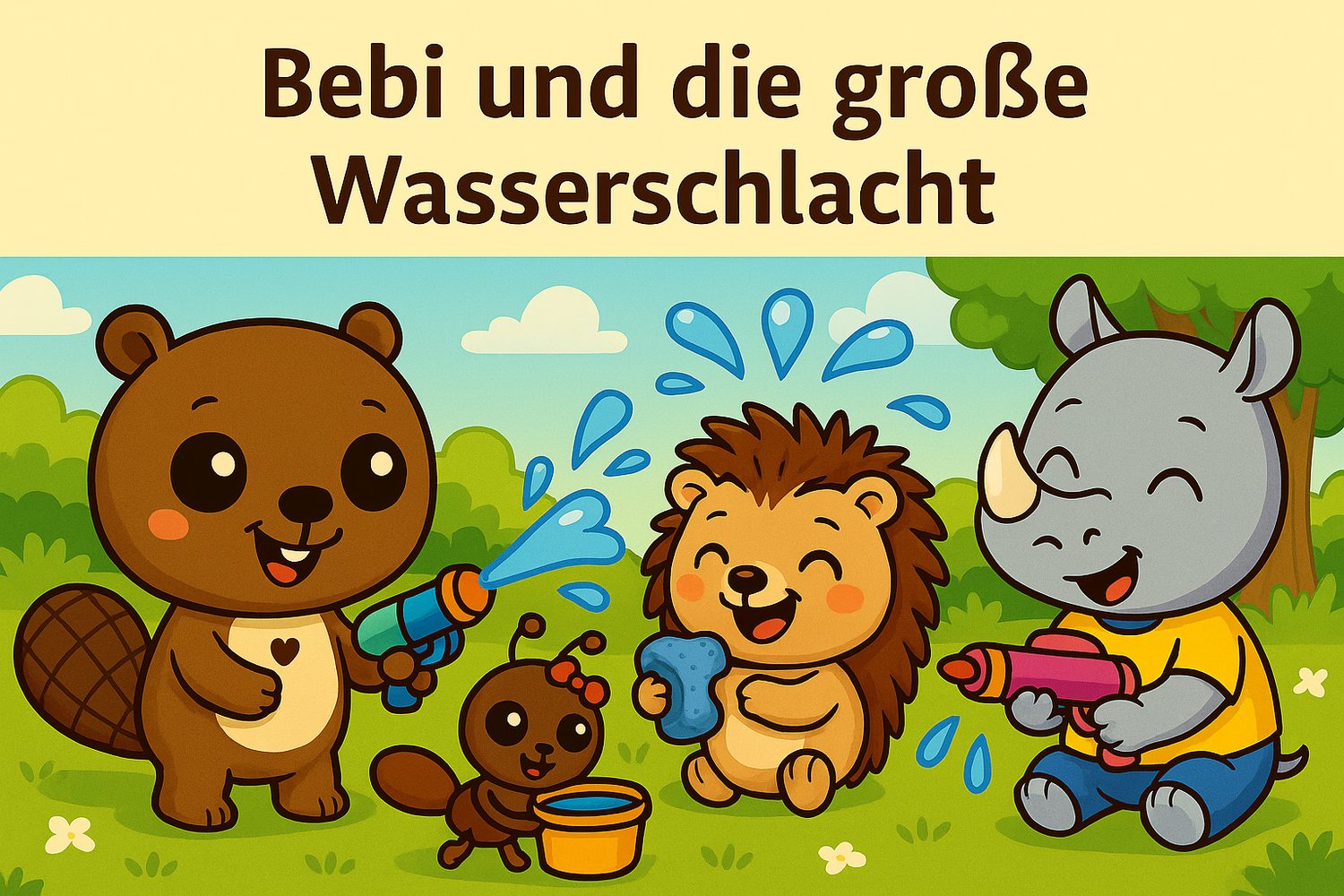 Bebi BergBiber und die große Wasserschlacht