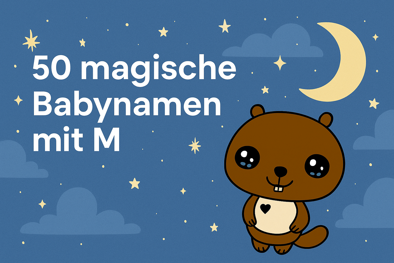 🌙 50 magische Babynamen mit M – mit Bedeutung, Planet, Pflanze & Krafttier