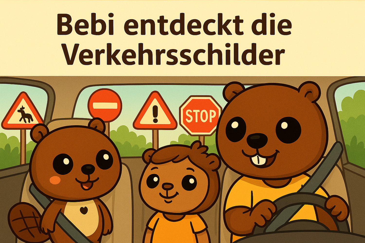 Bebi BergBiber und die Welt der Verkehrsschilder