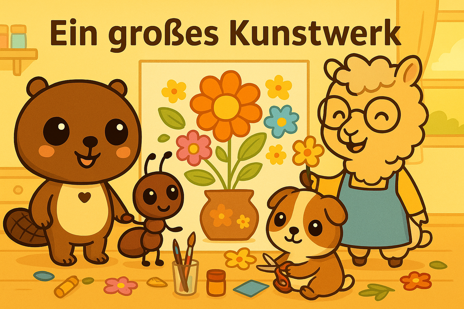 Bebi BergBiber und das große Kunstwerk