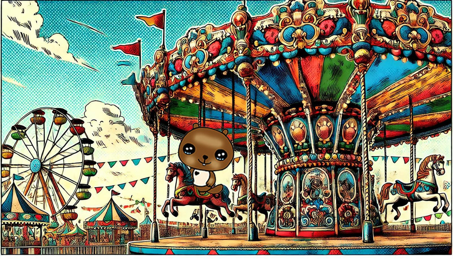 Bebi BergBiber und das Abenteuer auf der Kirmes