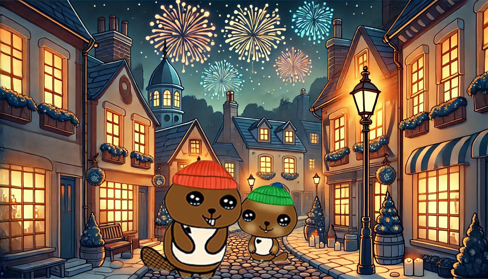 Bebi BergBiber und die Silvesterfeier