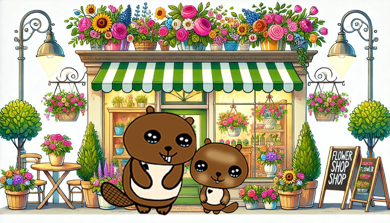 Bebi BergBiber und die Blumen für Mama und Oma