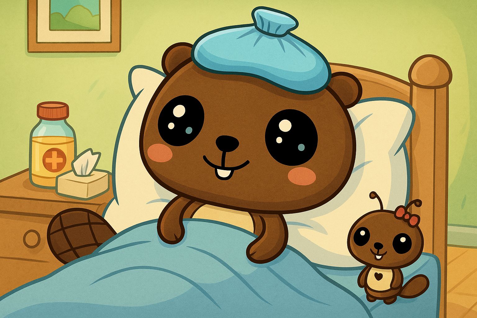 Bebi BergBiber und die Grippe-Zeit