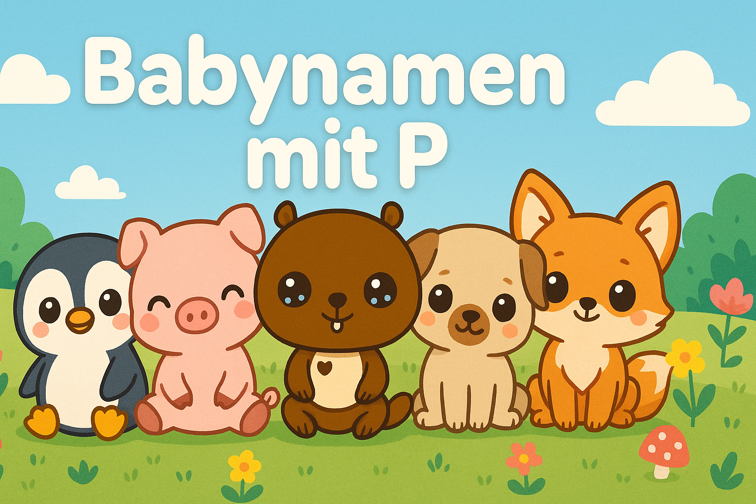🌿 50 magische Babynamen mit P – mit Bedeutung, Planet, Pflanze & Krafttier