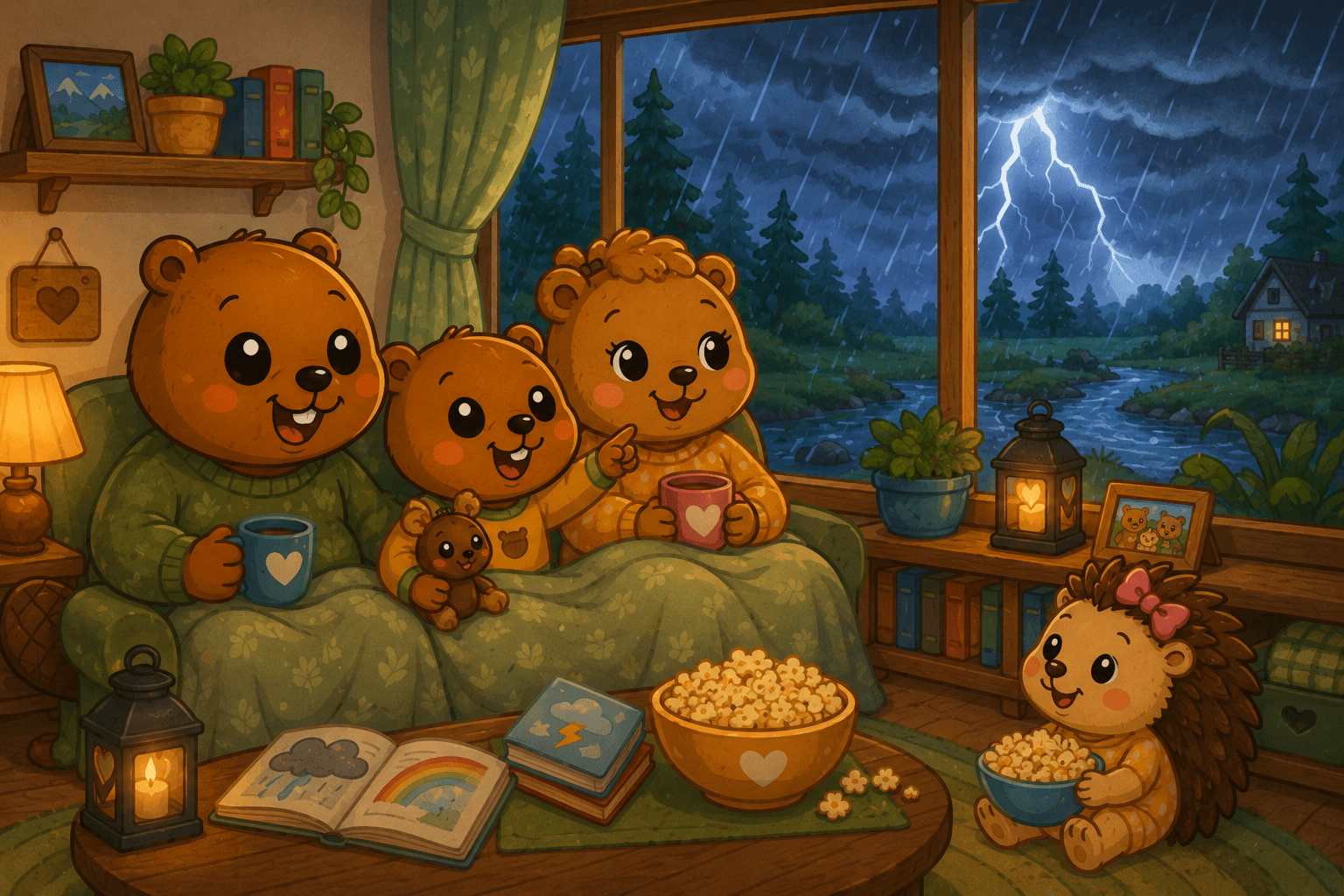 Bebi BergBiber und das spannende Gewitter - BergBiber GmbH