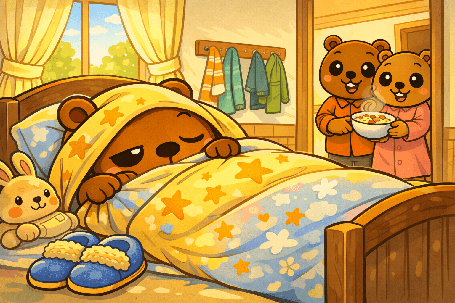 🌤️ Bebi BergBiber und der Morgen, der nicht beginnen wollte - BergBiber GmbH