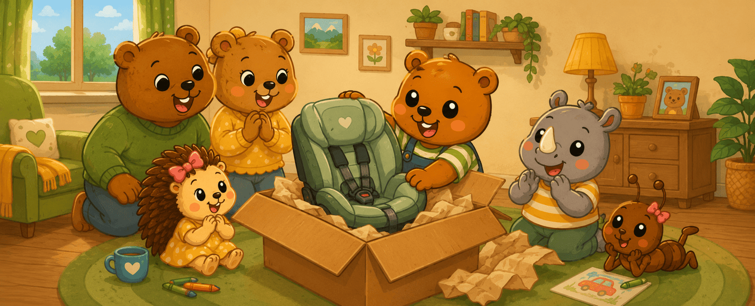 Bebi BergBiber und der neue Kindersitz - BergBiber GmbH