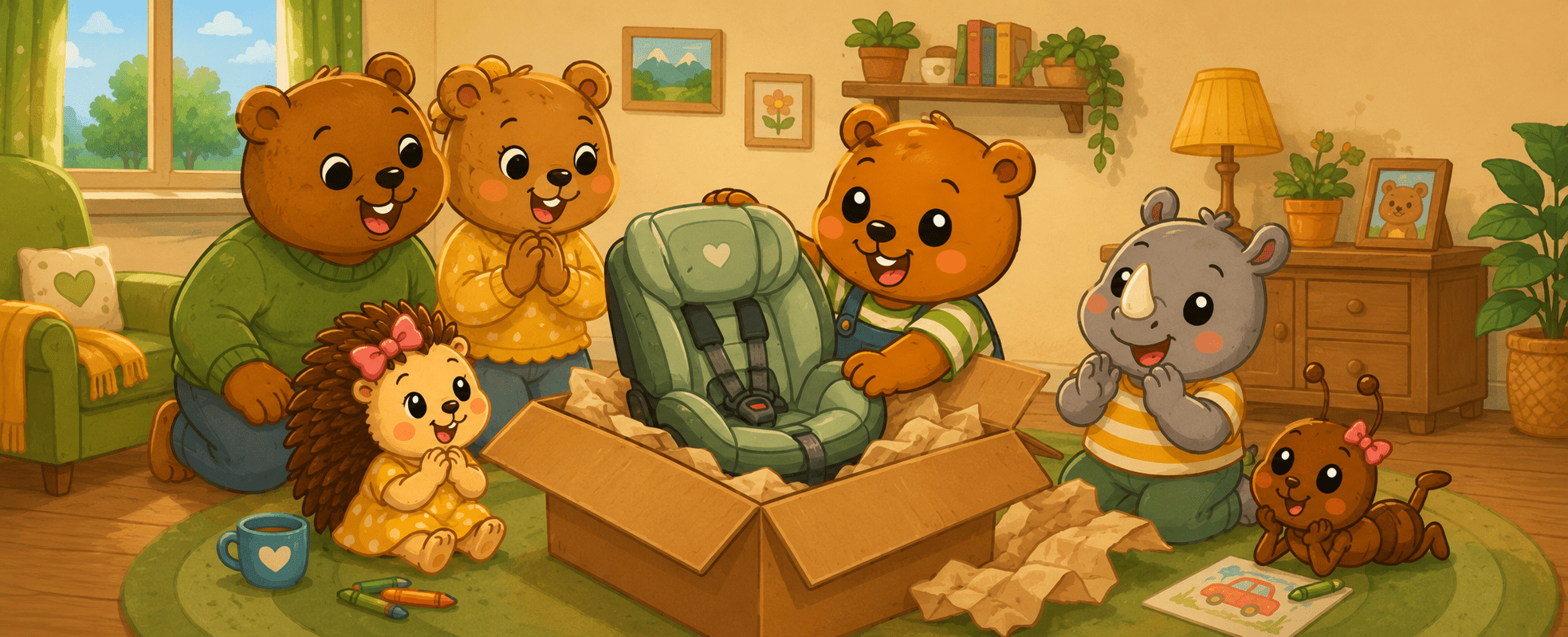 Bebi BergBiber und der neue Kindersitz - BergBiber GmbH