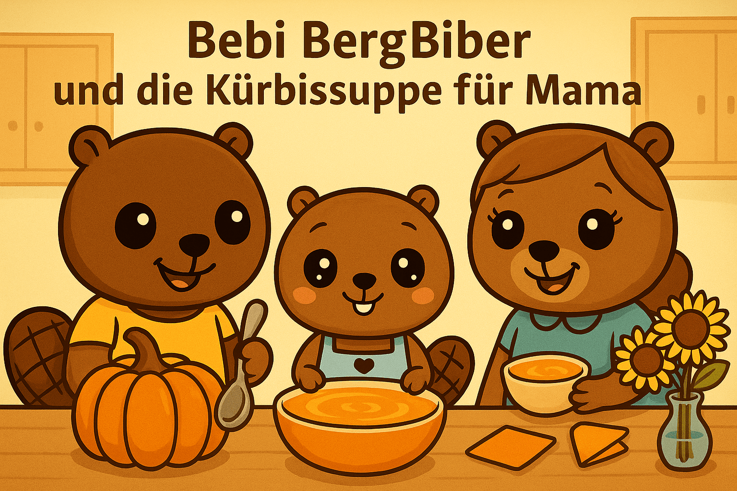 Bebi BergBiber und die Kürbissuppe für Mama - BergBiber GmbH