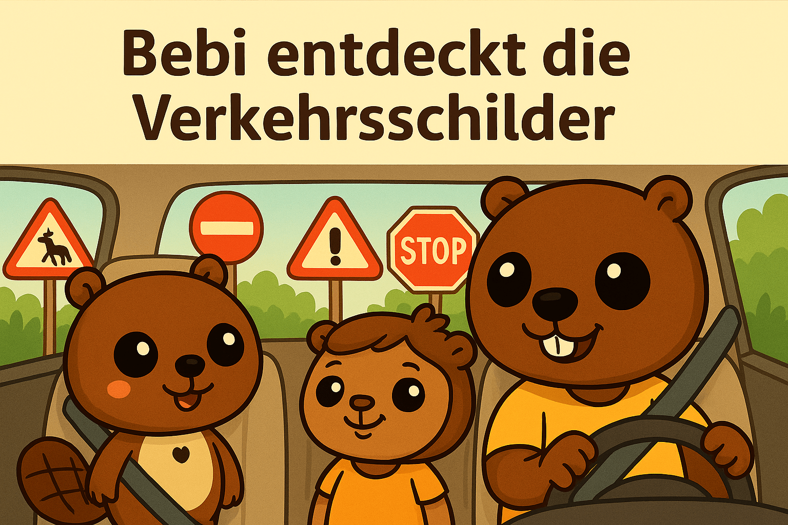 Bebi BergBiber und die Welt der Verkehrsschilder - BergBiber GmbH