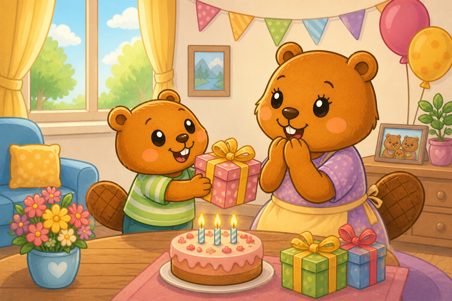 🦫 Bebi BergBiber und Mamas besonderer Geburtstag - BergBiber GmbH