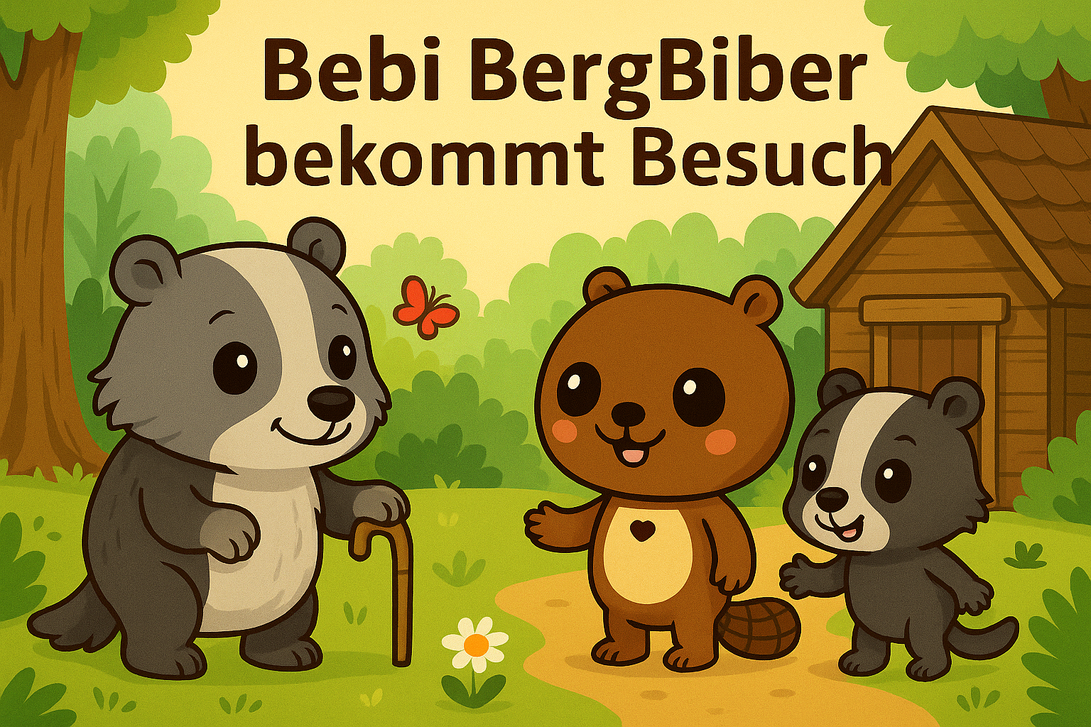 Bebi BergBiber bekommt Besuch