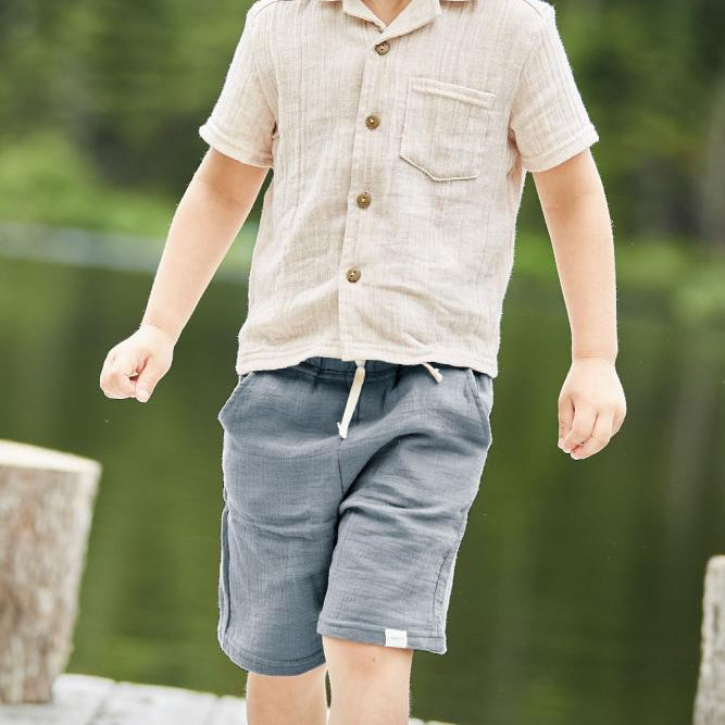 MINI-Shorts aus Musselin