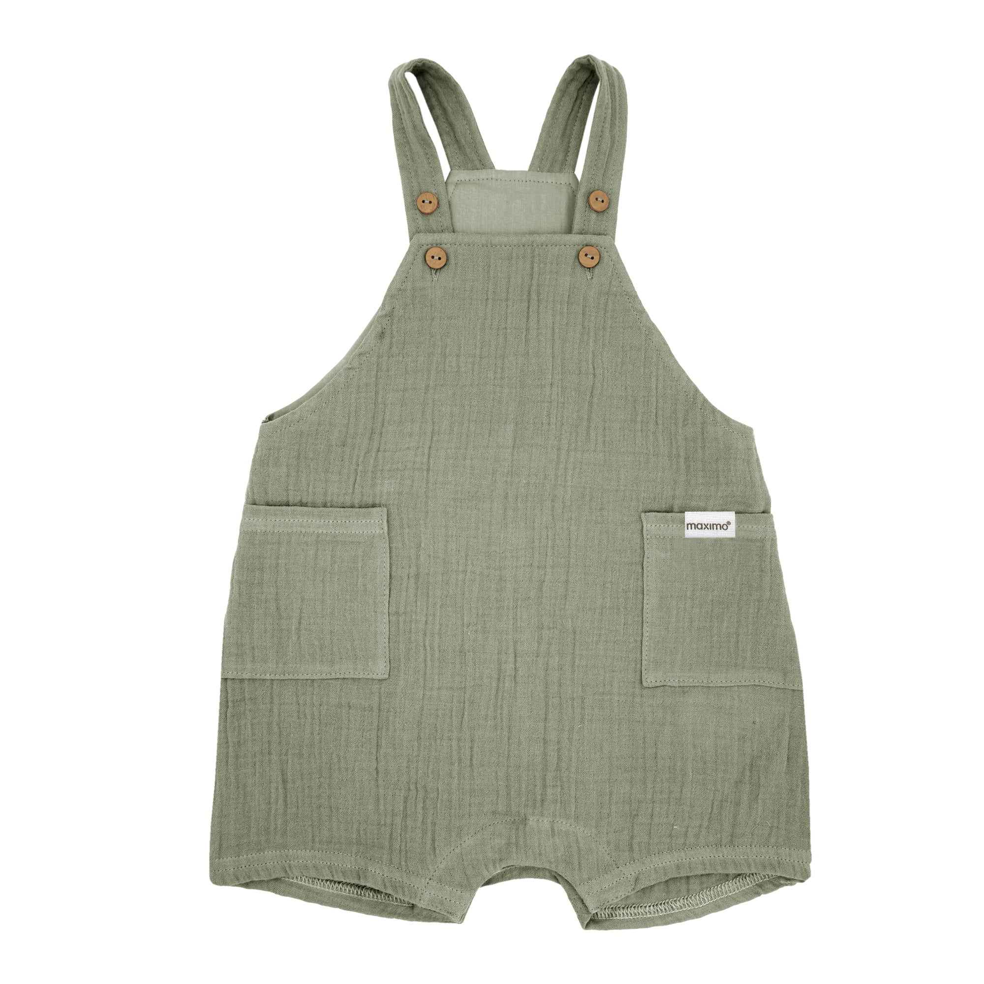 Baby-Latzshorts aus Musselin
