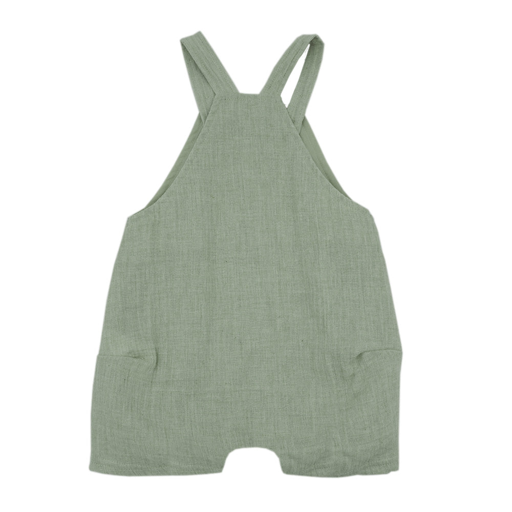 Baby-Latzshorts aus Musselin