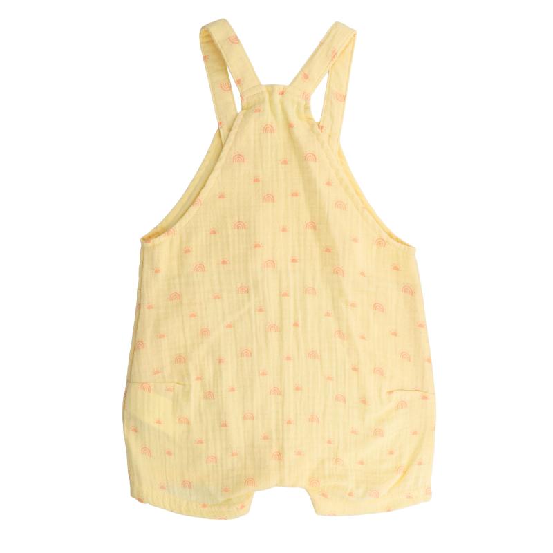 Baby-Latzshorts aus Musselin