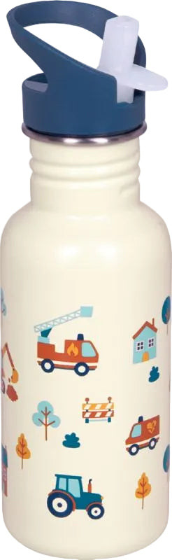 Edelstahlflasche Fahrzeuge - Wenn ich mal groß bin (0,5 l)