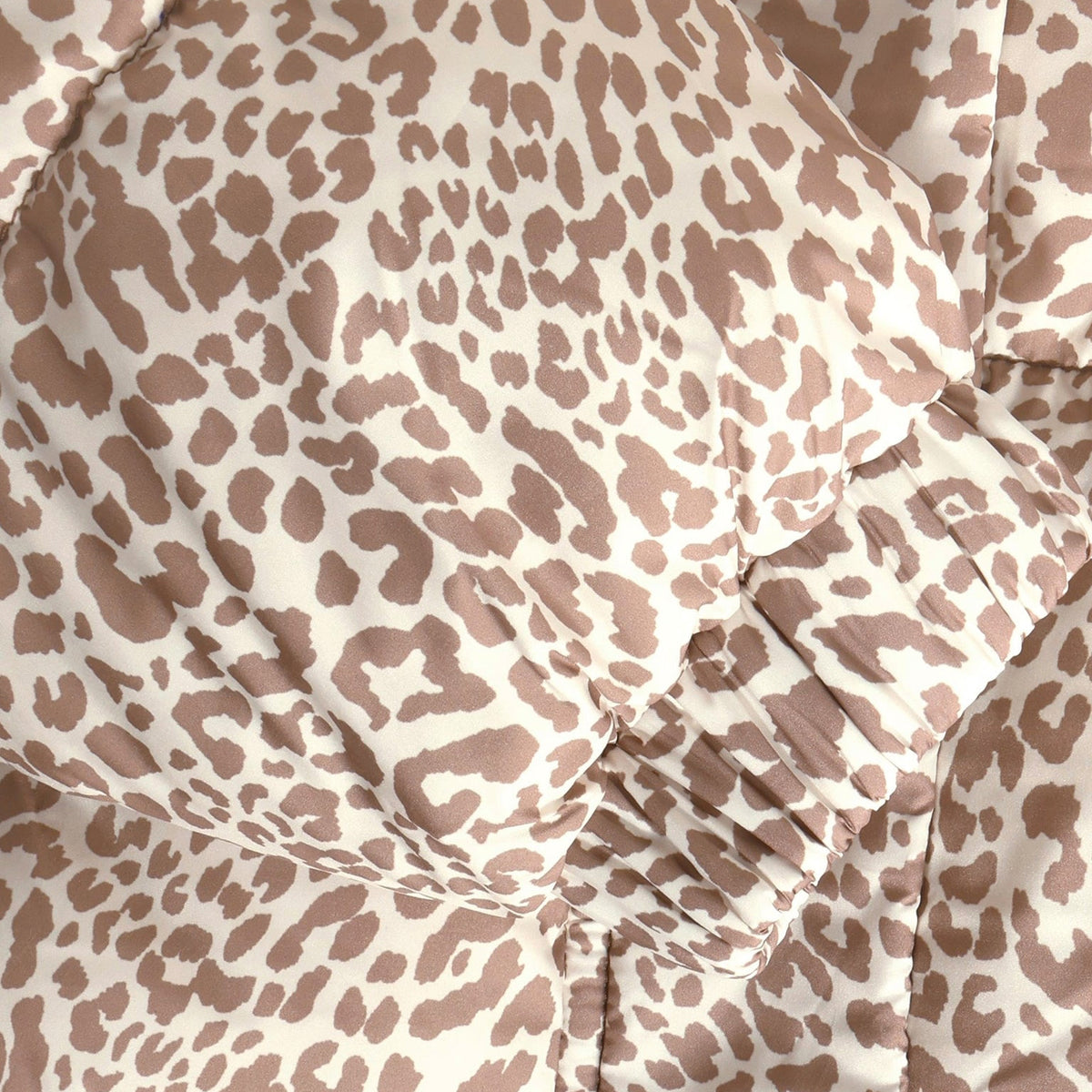 Noppies Steppjacke mit Leoprint – Sandshell