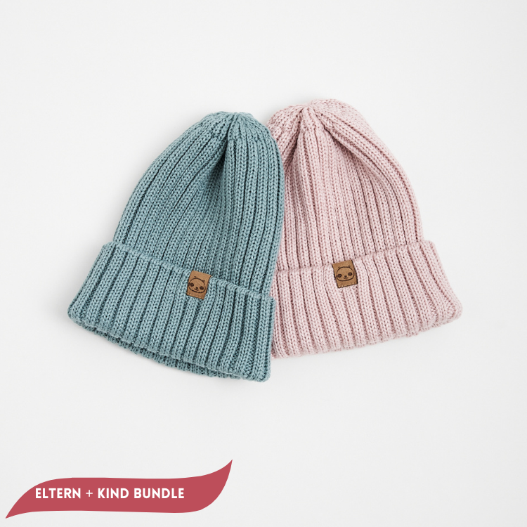 Mütze - 100% Merinowolle (mitwachsend)