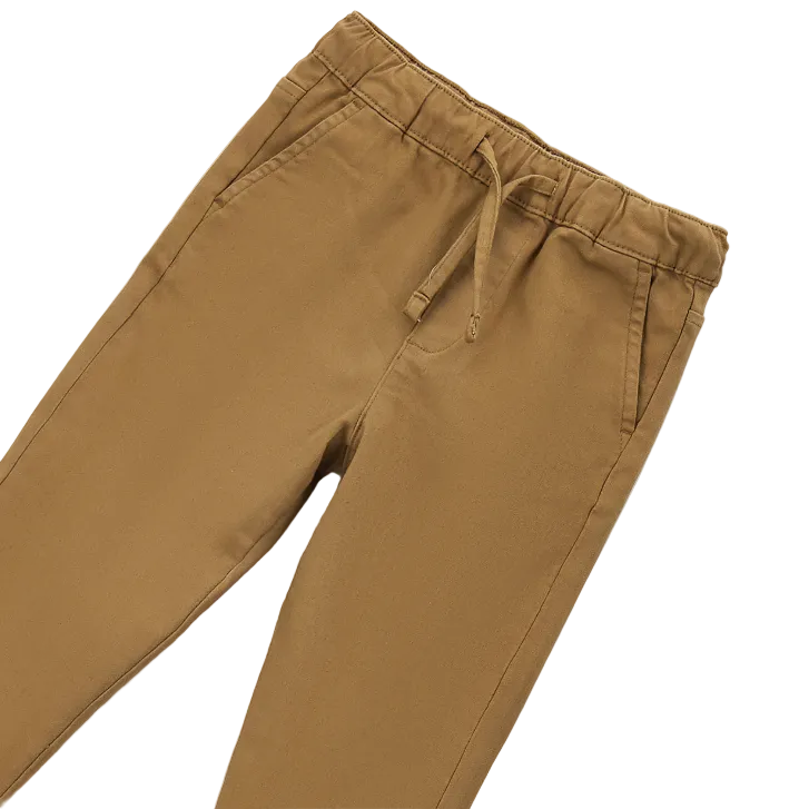 DO Jungenhose mit elastischem Bund – Camel