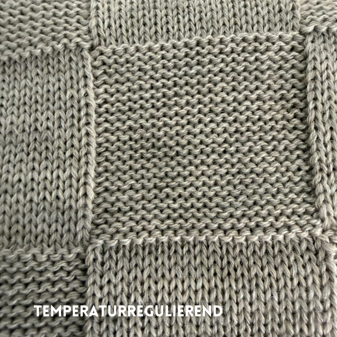 Strickdecke - 100% Merinowolle