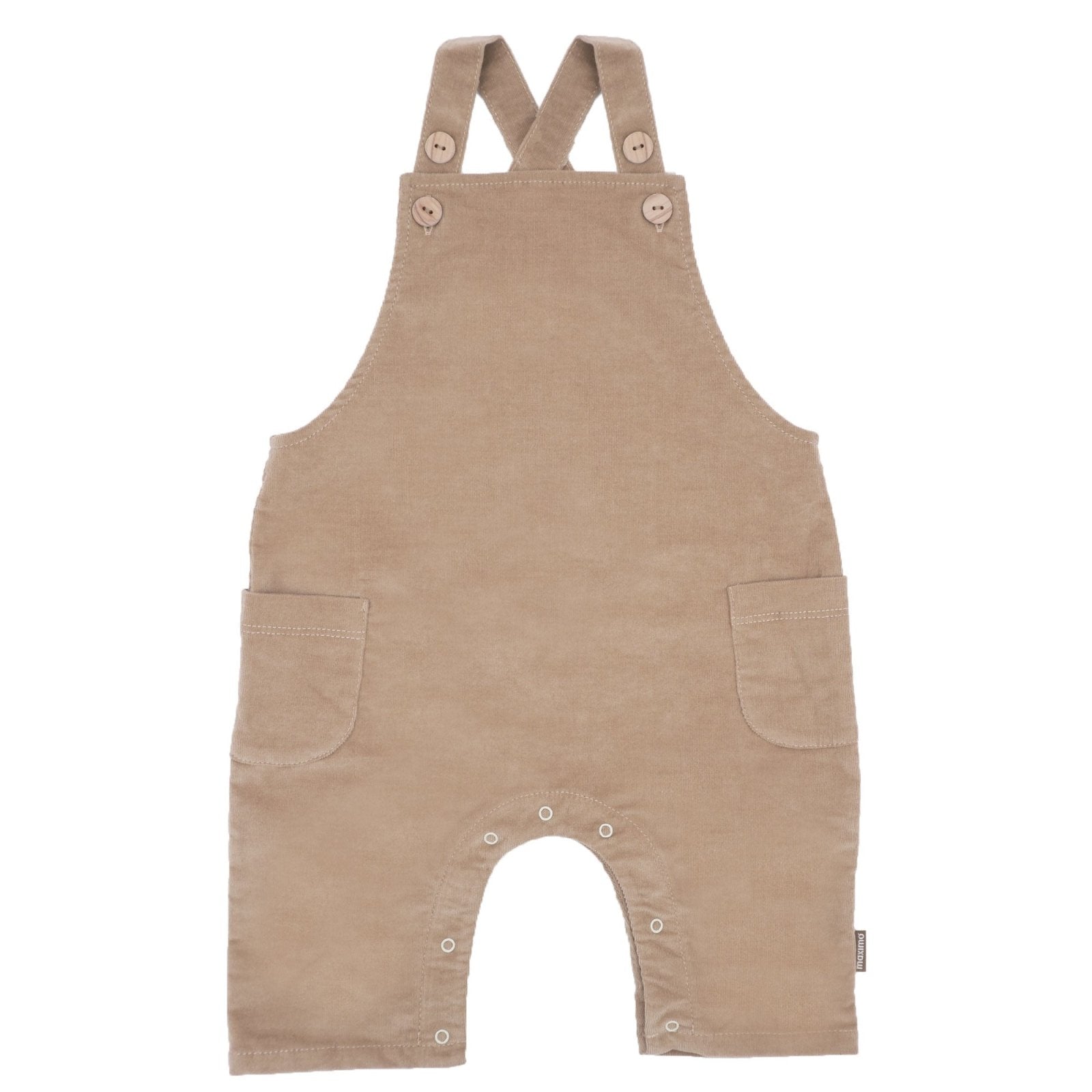 BABY - Latzhose Cord Jersey - BergBiber GmbH