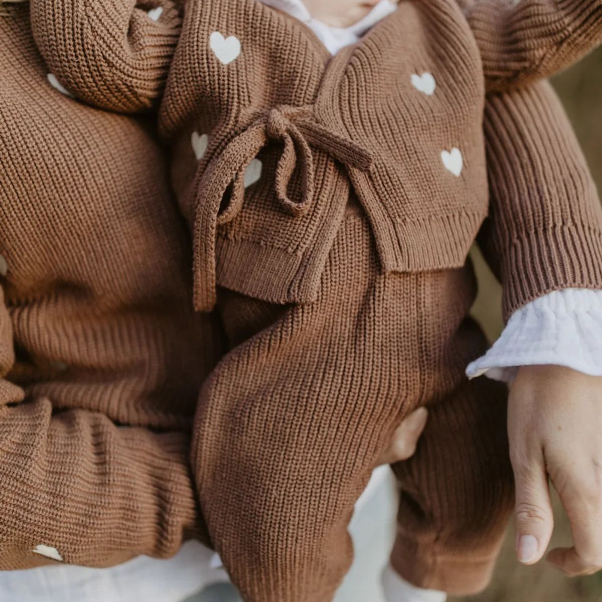 Baby-Strickhose „Pecan“ – Bild 2