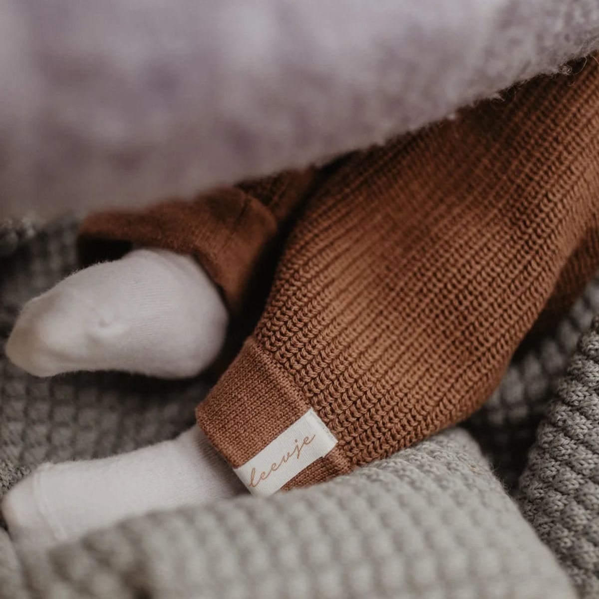 Baby-Strickhose „Pecan“ – Bild 3