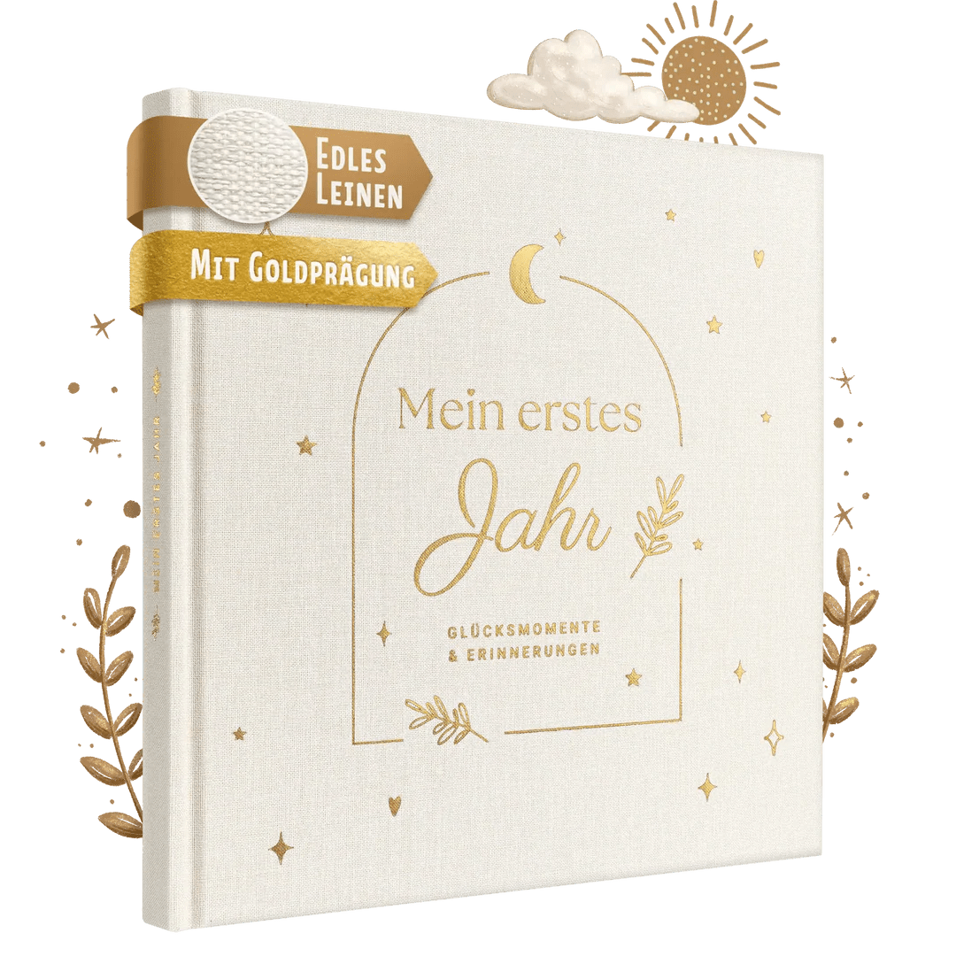 Babyalbum Scandi Pure (Leinen) - BergBiber GmbH