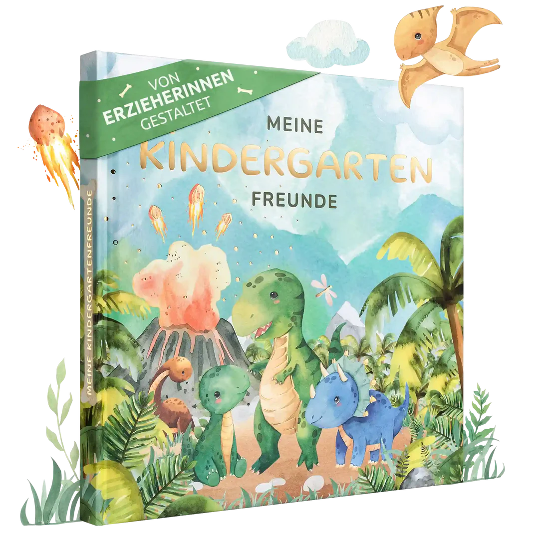 Freundebuch Kindergarten Dino - BergBiber GmbH