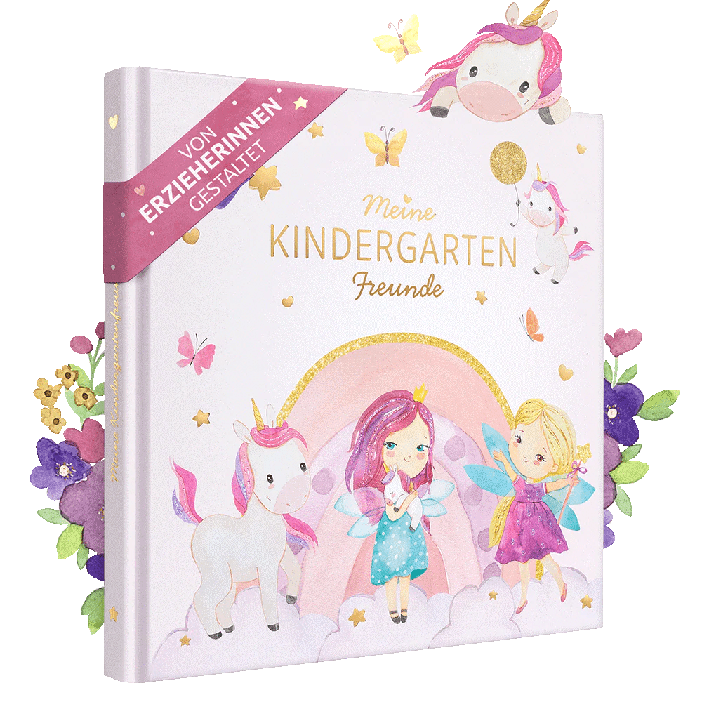 Freundebuch Kindergarten Einhorn - BergBiber GmbH