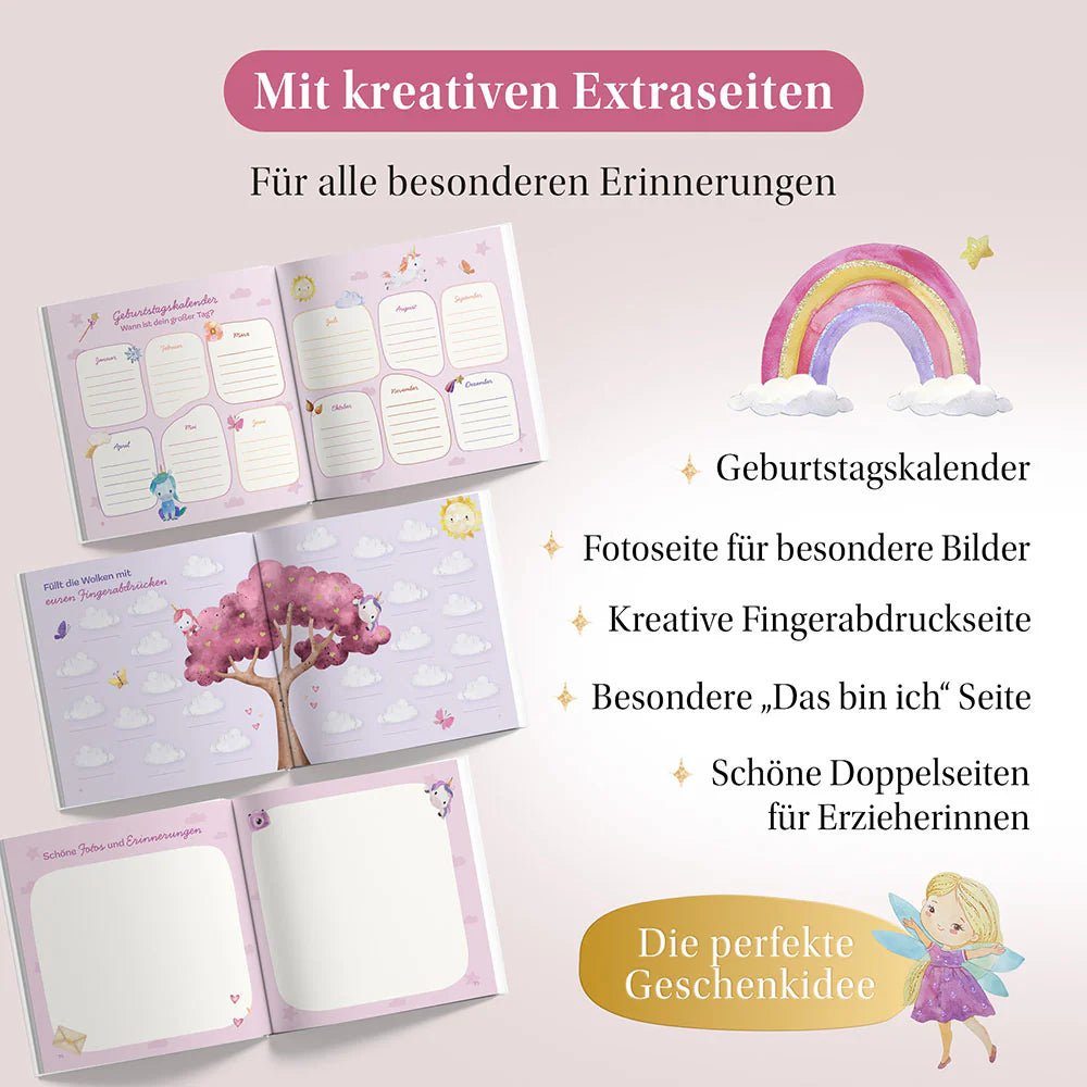 Freundebuch Kindergarten Einhorn - BergBiber GmbH