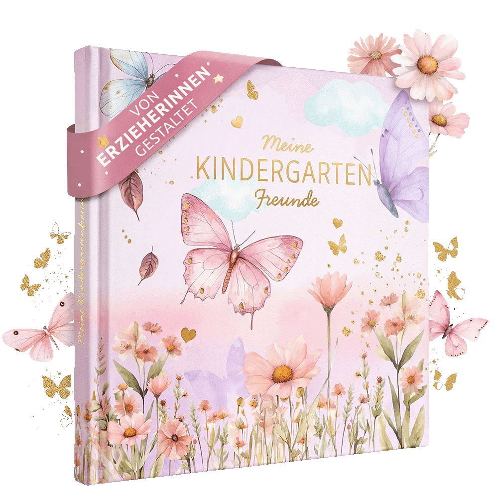 Freundebuch Kindergarten Schmetterling - BergBiber GmbH