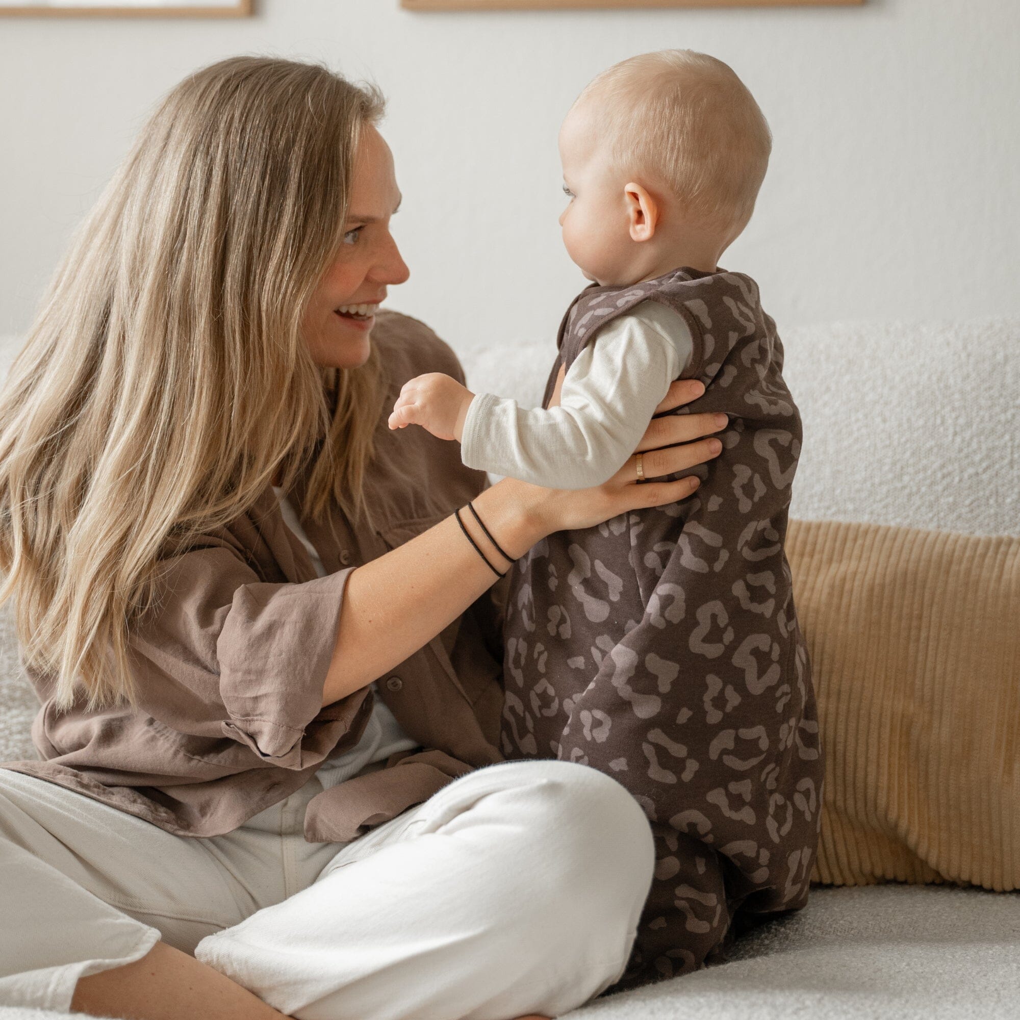 emma & noah Schlafsack 2.5 TOG Leo Chocolate – Ansicht 2