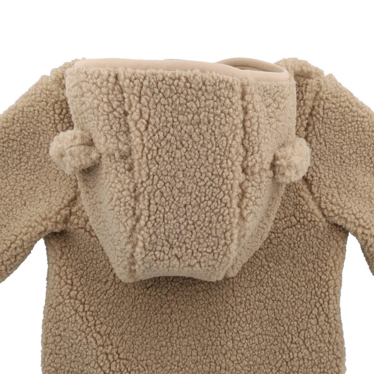maximo Baby-Sherpaoverall mit Bärenohren – Flanell