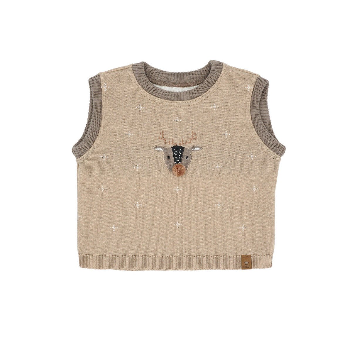 maximo GOTS Baby-Pullunder Rentier – Nomad - BergBiber GmbH
