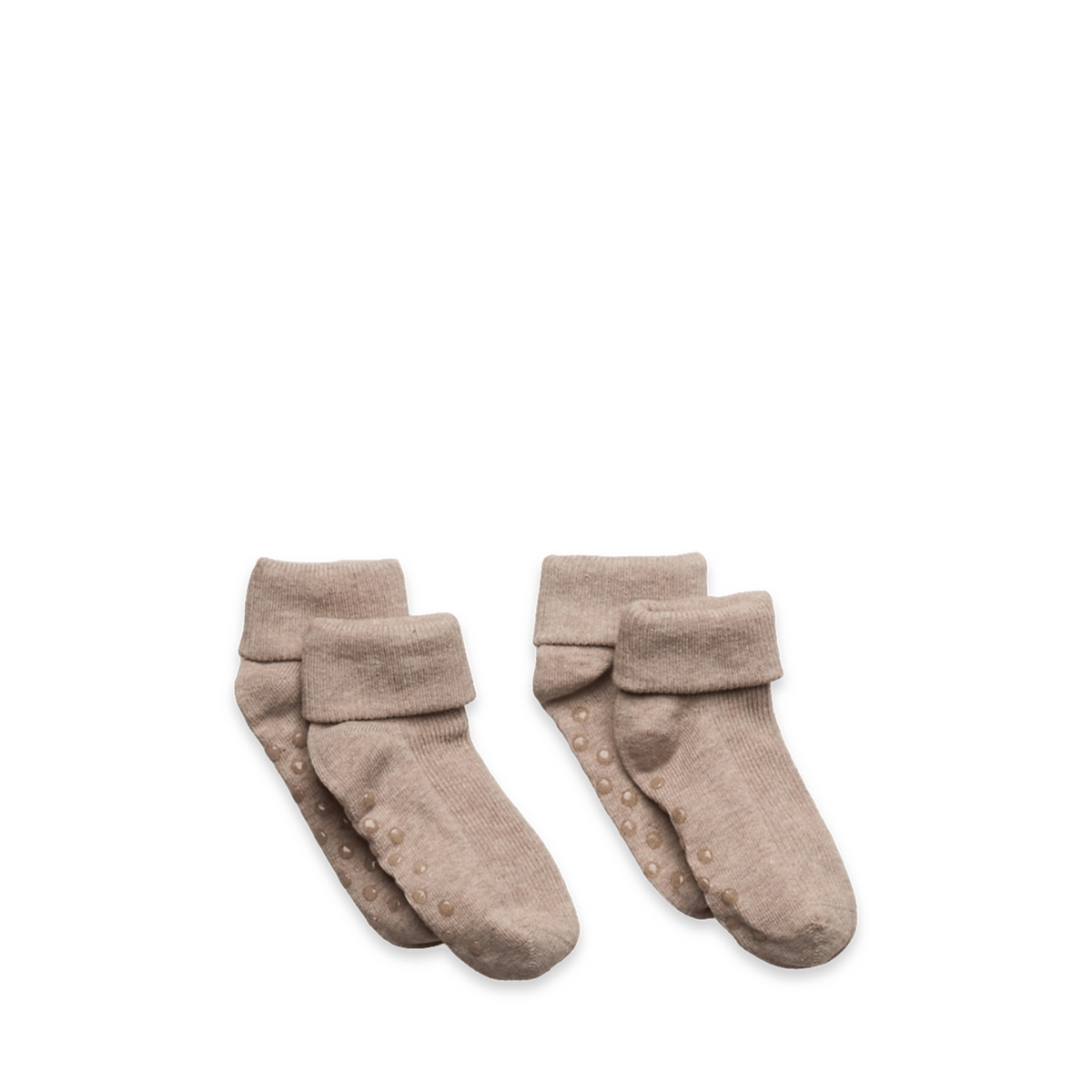 Minymo Baby Anti-Rutsch-Socken – Silver Mink Melange