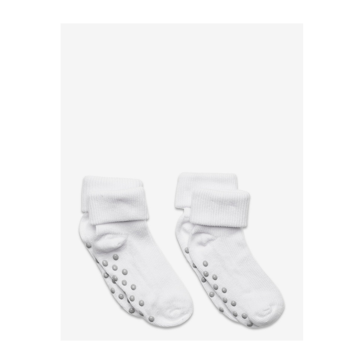 Minymo Baby Anti-Rutsch-Socken im 2er-Pack – White – Packshot