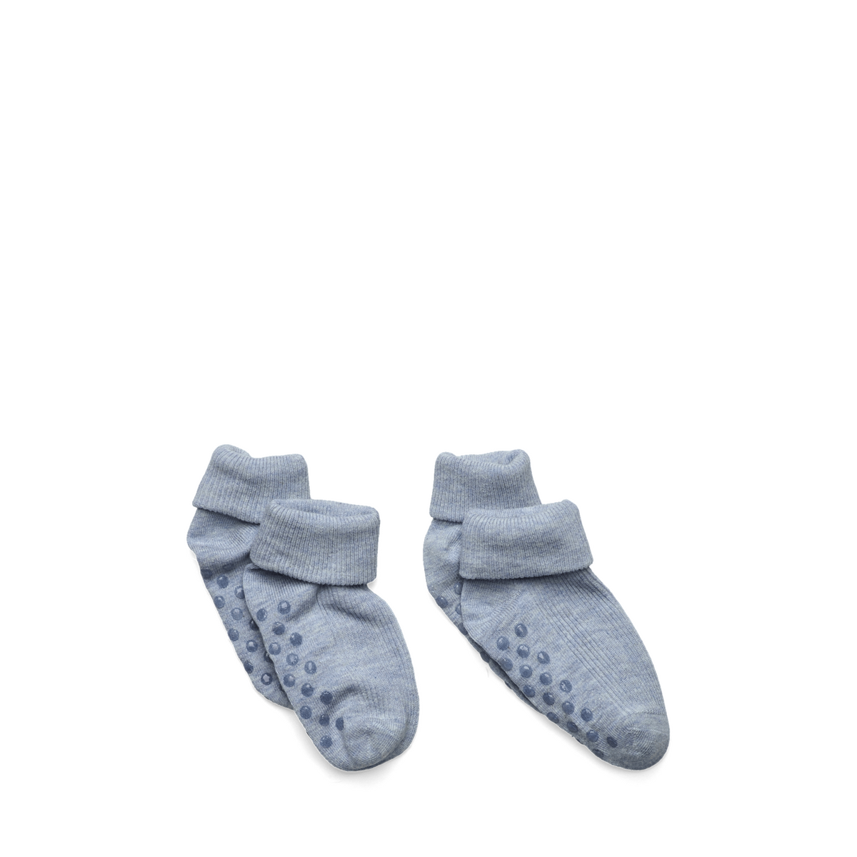 Minymo Baby Anti-Rutsch-Socken – Winter Sky Melange