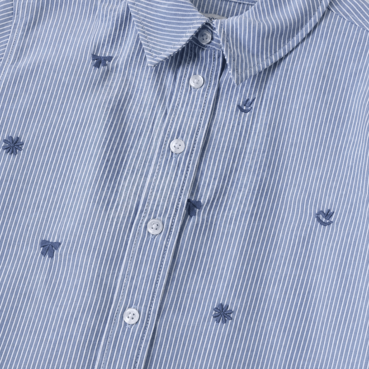 Noppies Kids Bluse mit Streifen – Light Blue - BergBiber GmbH