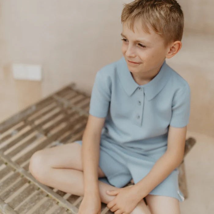 Unisex Knitted Polo Shirt - BergBiber GmbH