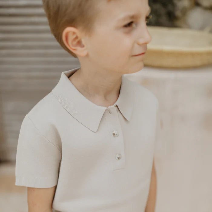 Unisex Knitted Polo Shirt - BergBiber GmbH