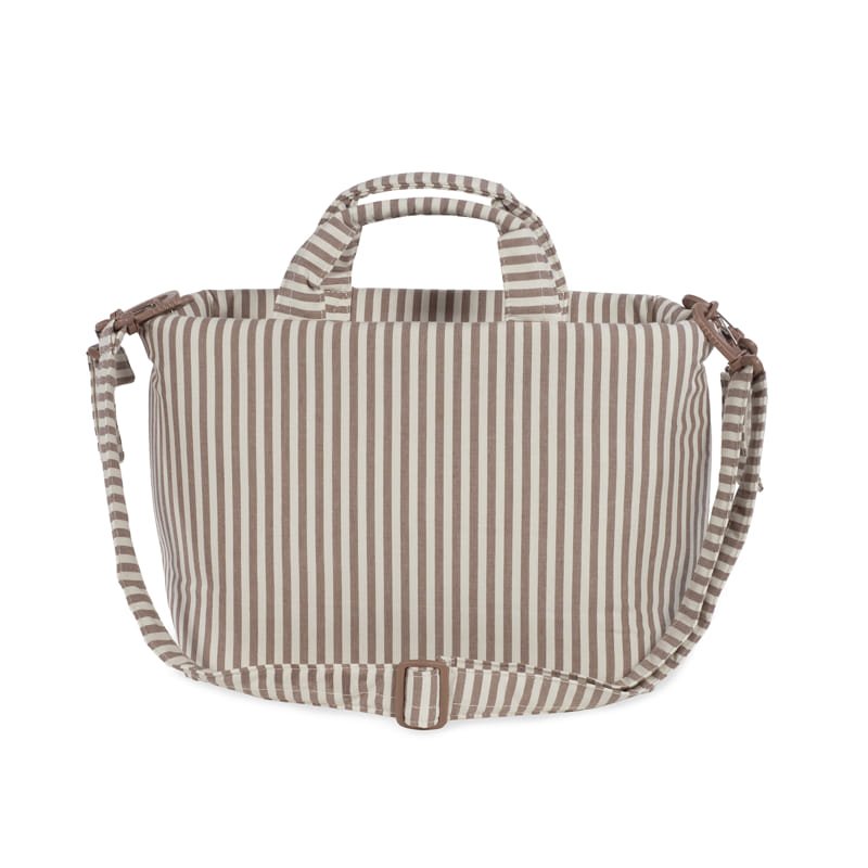 Wickeltasche Praliné Strips Moka