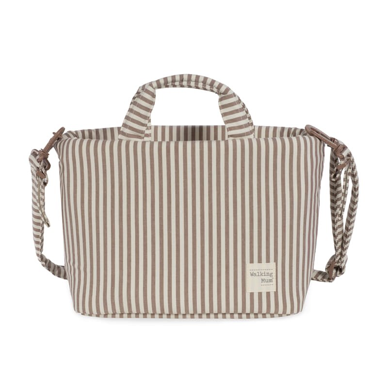 Wickeltasche Praliné Strips Moka