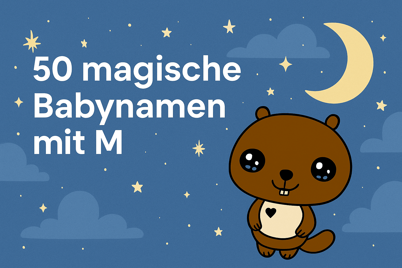🌙 50 magische Babynamen mit M – mit Bedeutung, Planet, Pflanze & Krafttier - BergBiber GmbH