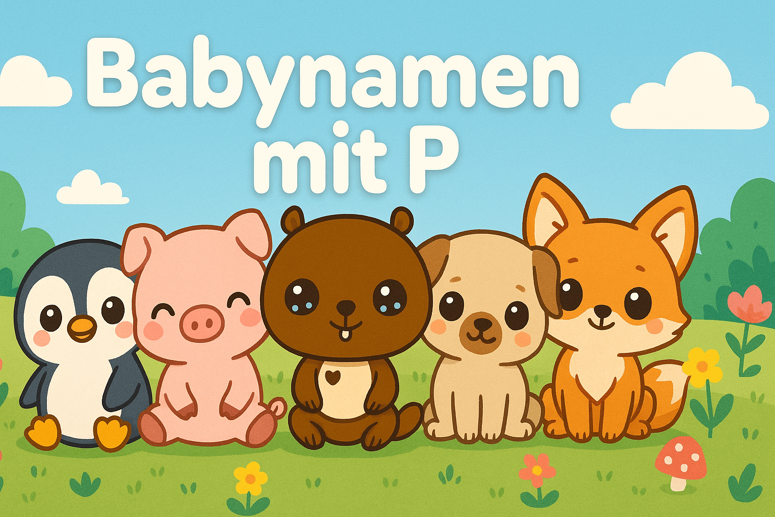🌿 50 magische Babynamen mit P – mit Bedeutung, Planet, Pflanze & Krafttier - BergBiber GmbH