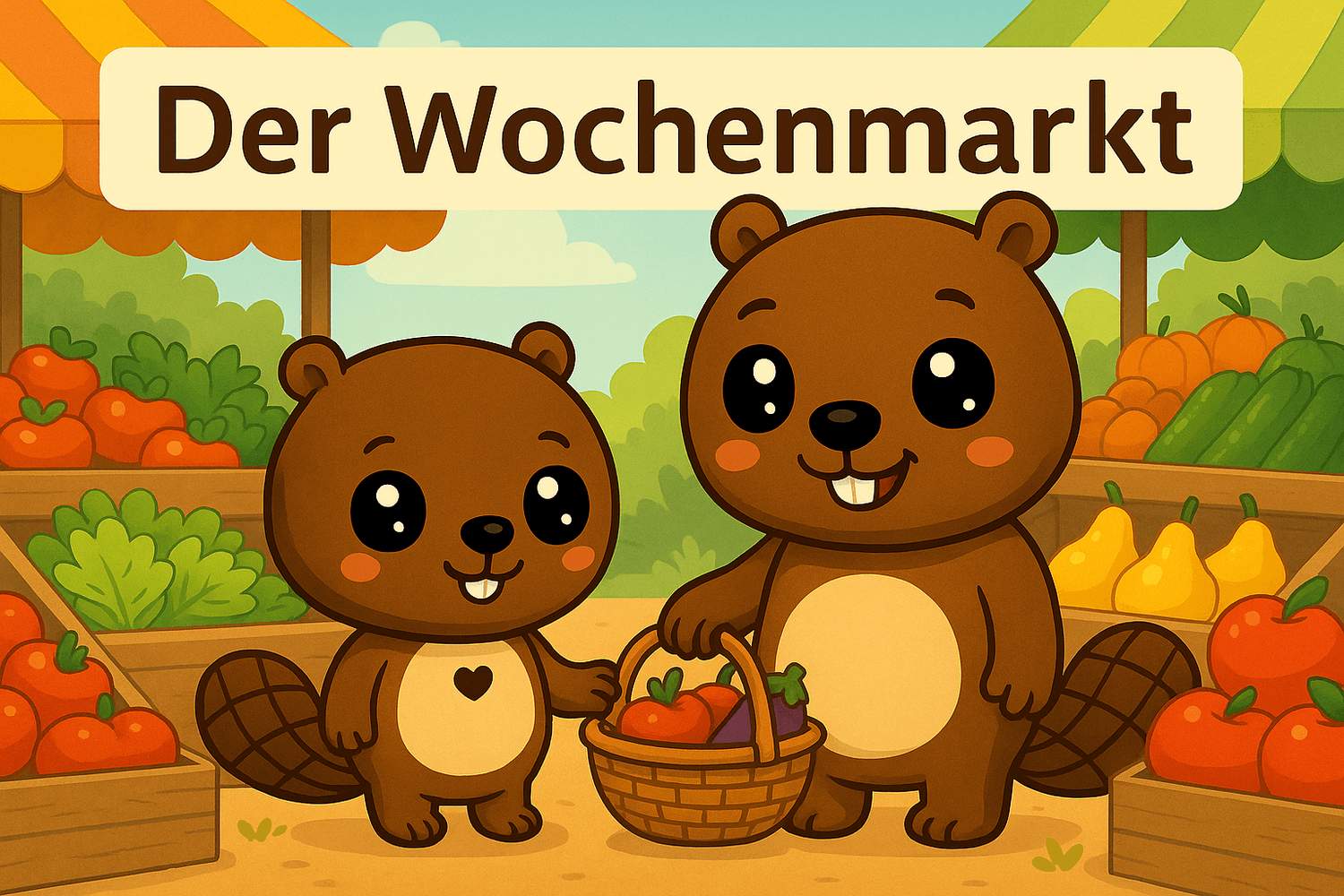 Bebi BergBiber auf dem Wochenmarkt - BergBiber GmbH