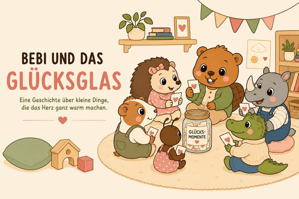 Bebi BergBiber und das Glücksglas 🦫💛